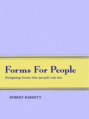 cover image of Forms for People